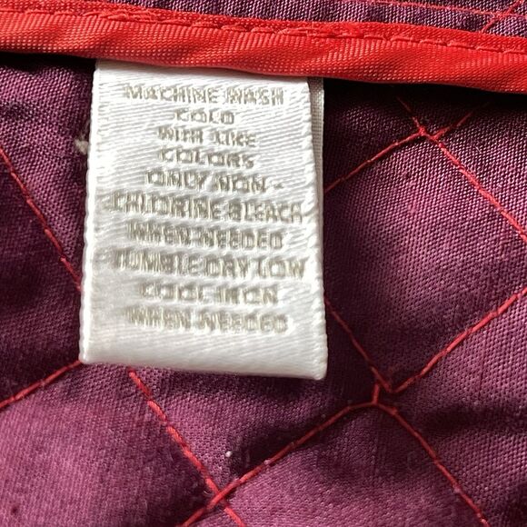 CHARTER CLUB Women's Quilted Travel Front Zip Jacket with Pockets XL Cozy Chic - Picture 10 of 10